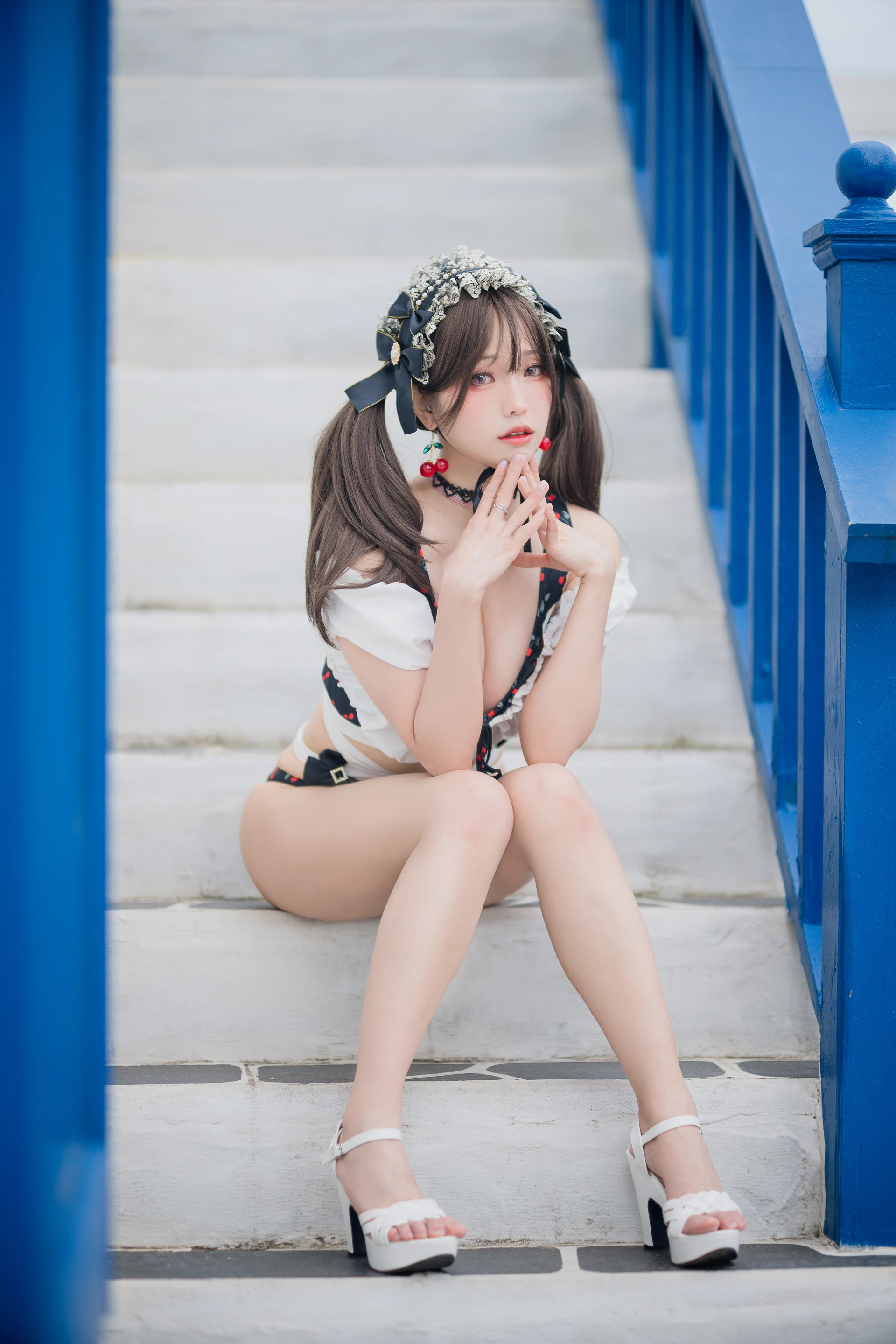 ElyEE子 - NO.122【寫真8月訂閱】B-櫻桃地雷系少女 Cherry Ground Mine Girl 1